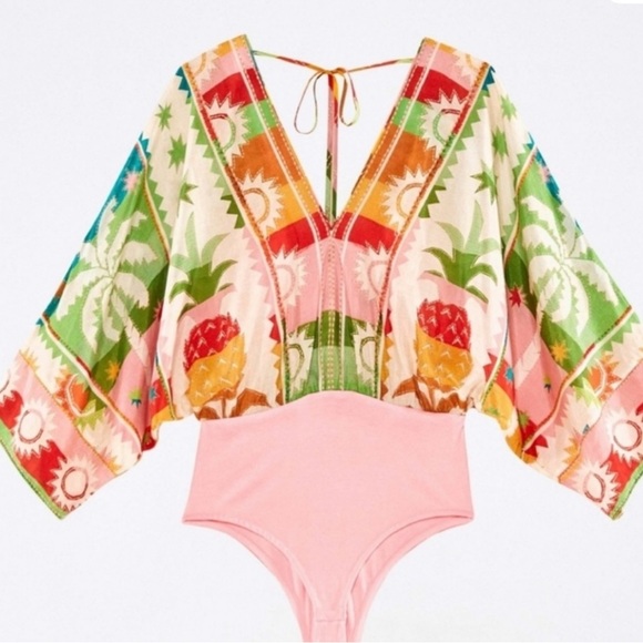 FARM Rio Colorful Patterned Fabric - Picture 3 of 4